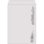 【既製品】角2(240x332mm)（〒枠なし）