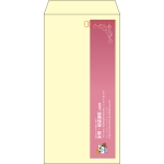 【既製品】長3(120x235mm)（〒枠あり）