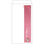【既製品】長3(120x235mm)（〒枠あり）