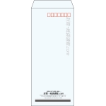 【既製品】長4(90x205mm)（〒枠あり）