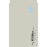 【既製品】角20(229x324mm)（〒枠なし）
