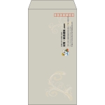 【既製品】長3(120x235mm)（〒枠あり）