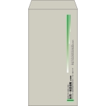 【既製品】長3(120x235mm)（〒枠なし）