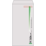 【既製品】長3(120x235mm)（〒枠あり）