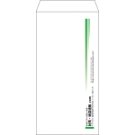 【既製品】長3(120x235mm)（〒枠なし）