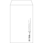 【既製品】角8(119x197mm)（〒枠なし）