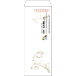 【既製品】長40(90x225mm)（〒枠なし）