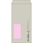 【既製品】長3窓付き(120x235mm)（〒枠なし）