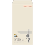 【既製品】長3(120x235mm)（〒枠あり）