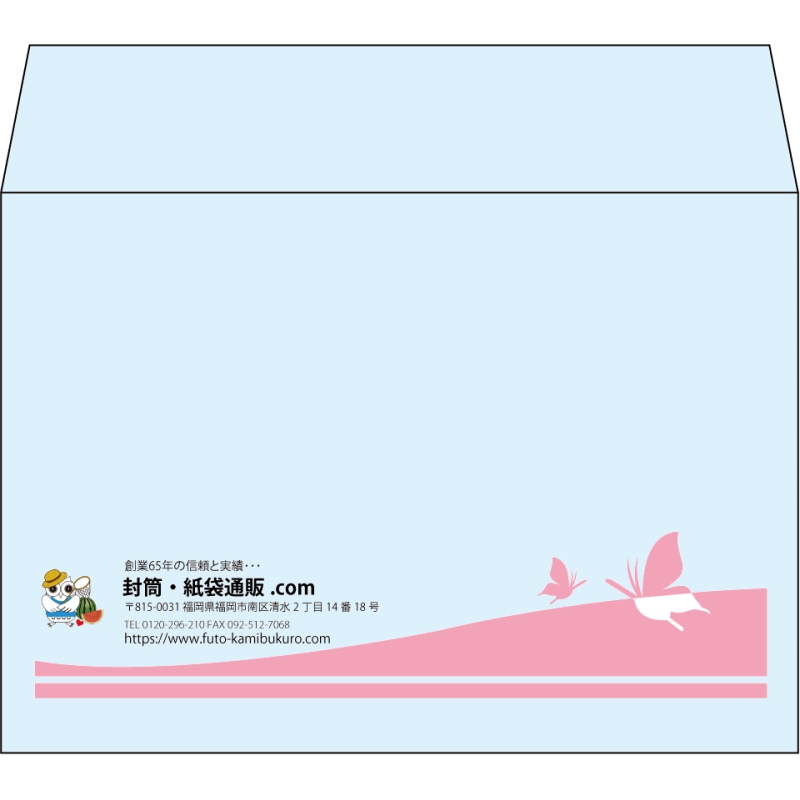 【既製品】洋2(162x114mm)（〒枠なし）