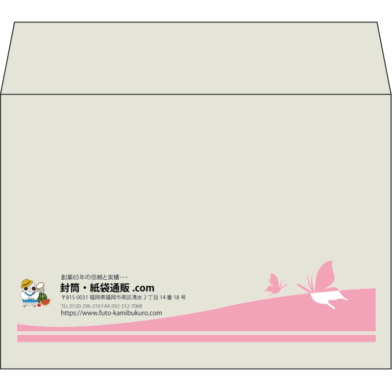 【既製品】洋2(162x114mm)（〒枠なし）