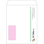 【オリジナル封筒】角5窓付き(190x240mm)（〒枠なし）