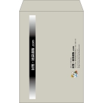 【既製品】角20(229x324mm)（〒枠なし）