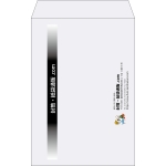 【既製品】角20(229x324mm)（〒枠なし）