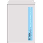 【既製品】角2(240x332mm)（〒枠なし）