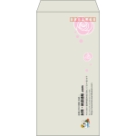 【既製品】長3(120x235mm)（〒枠あり）