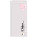 【既製品】長3(120x235mm)（〒枠あり）