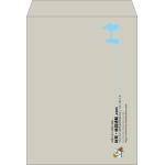 【既製品】角0(287x382mm)（〒枠なし）