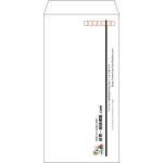 【既製品】長3(120x235mm)（〒枠あり）