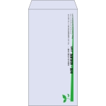 【既製品】長3(120x235mm)（〒枠なし）