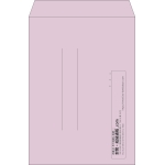 【既製品】角2(240x332mm)（〒枠なし）