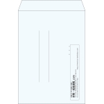 【既製品】角2(240x332mm)（〒枠なし）