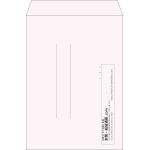 【既製品】角2(240x332mm)（〒枠なし）