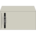 【既製品】洋長3(235x120mm)（〒枠なし）