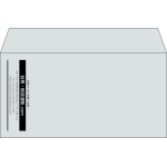 【既製品】洋長3(235x120mm)（〒枠なし）