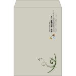 【既製品】角1(270x382mm)（〒枠なし）