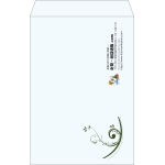 【既製品】角1(270x382mm)（〒枠なし）