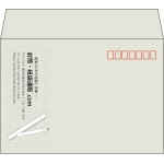 【既製品】洋2(162x114mm)（〒枠あり）