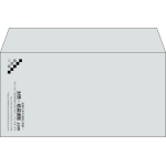 【既製品】洋長3(235x120mm)（〒枠なし）