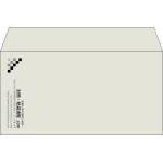 【既製品】洋長3(235x120mm)（〒枠なし）