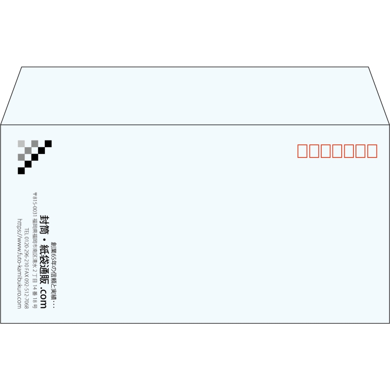 【既製品】洋長3(235x120mm)（〒枠あり）