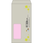 【既製品】長3窓付き(120x235mm)（〒枠なし）
