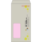 【既製品】長3窓付き(120x235mm)（〒枠あり）