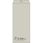 【既製品】長4(90x205mm)（〒枠なし）