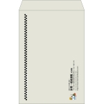 【既製品】角1(270x382mm)（〒枠なし）